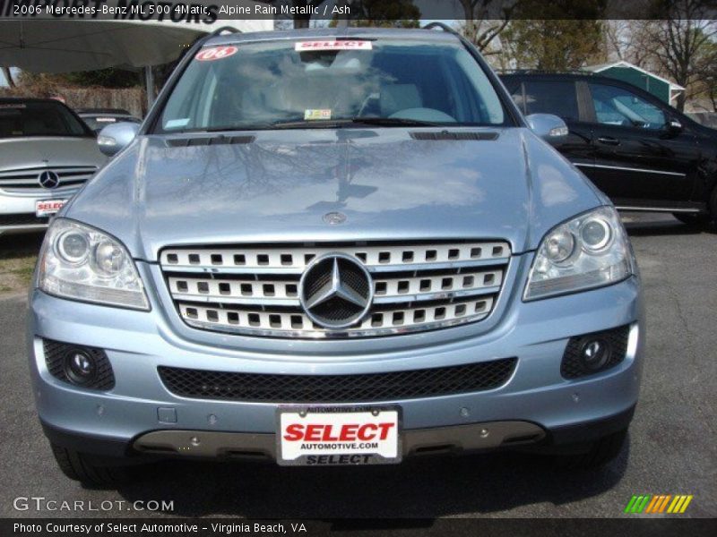 Alpine Rain Metallic / Ash 2006 Mercedes-Benz ML 500 4Matic