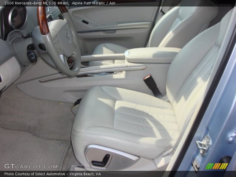 Alpine Rain Metallic / Ash 2006 Mercedes-Benz ML 500 4Matic