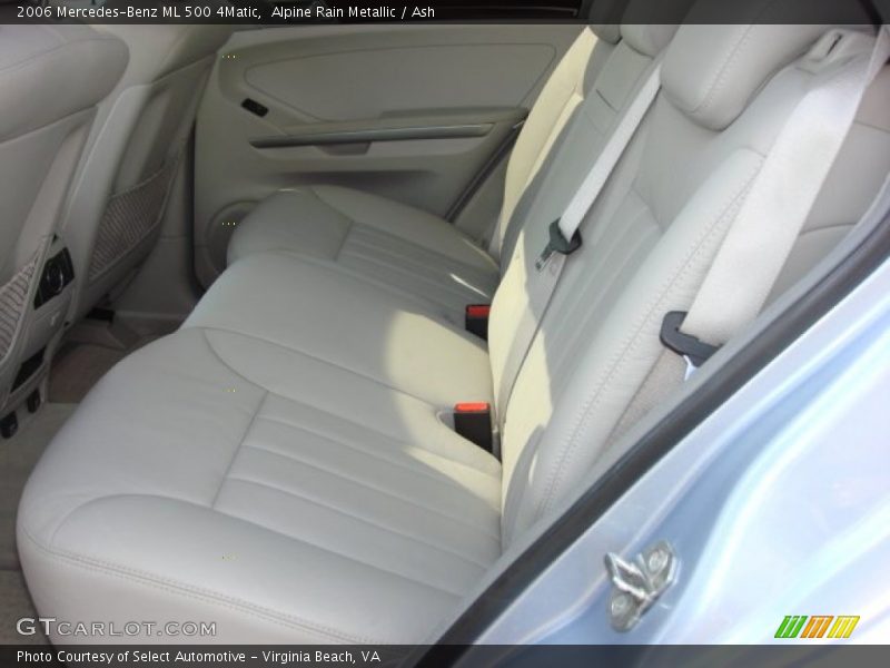 Alpine Rain Metallic / Ash 2006 Mercedes-Benz ML 500 4Matic