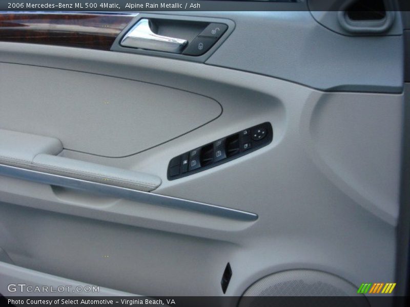 Alpine Rain Metallic / Ash 2006 Mercedes-Benz ML 500 4Matic