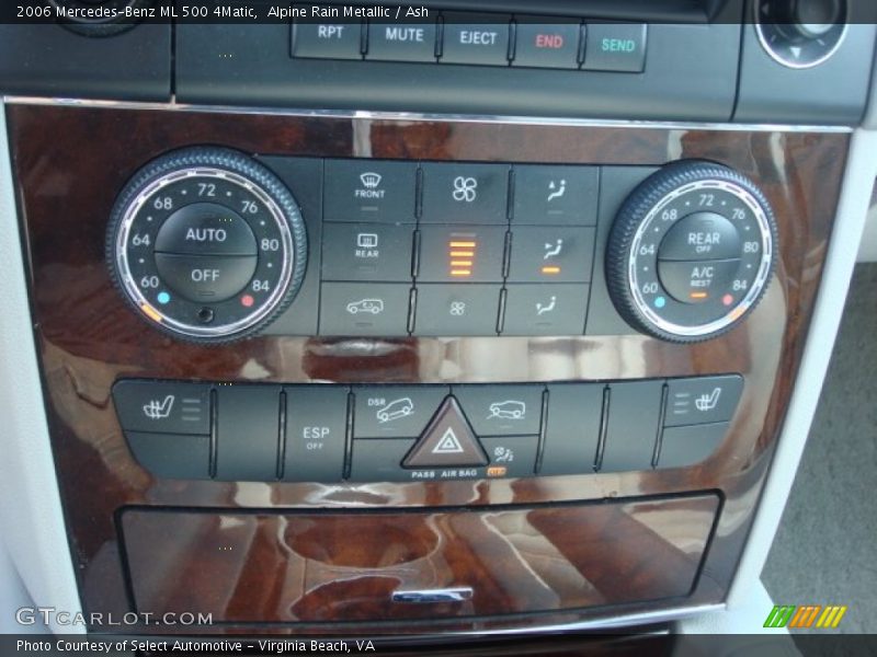 Alpine Rain Metallic / Ash 2006 Mercedes-Benz ML 500 4Matic