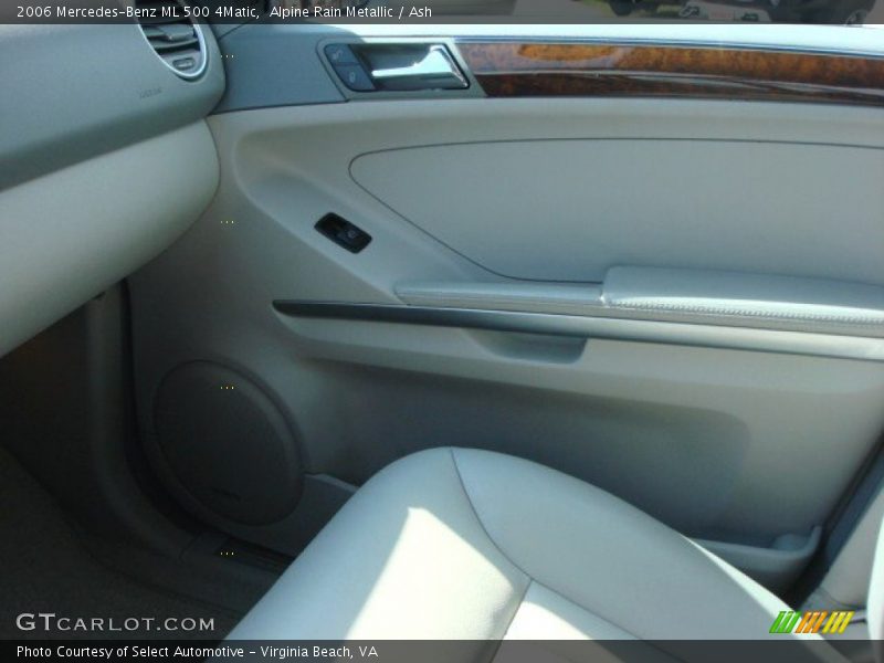 Alpine Rain Metallic / Ash 2006 Mercedes-Benz ML 500 4Matic