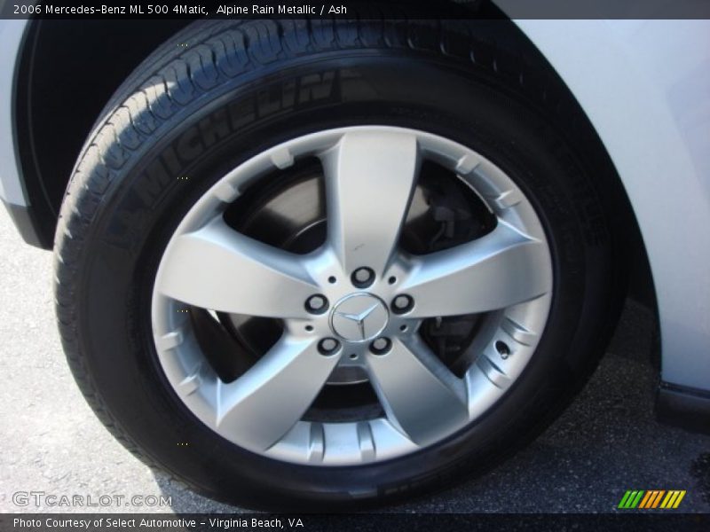 Alpine Rain Metallic / Ash 2006 Mercedes-Benz ML 500 4Matic