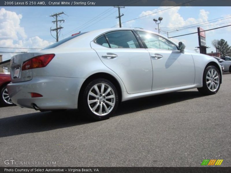 Crystal White / Sterling Gray 2006 Lexus IS 250 AWD