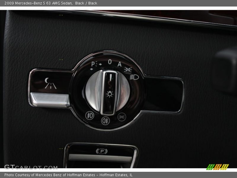 Black / Black 2009 Mercedes-Benz S 63 AMG Sedan