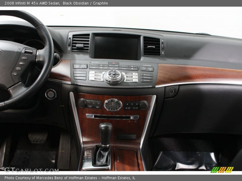 Black Obsidian / Graphite 2008 Infiniti M 45x AWD Sedan