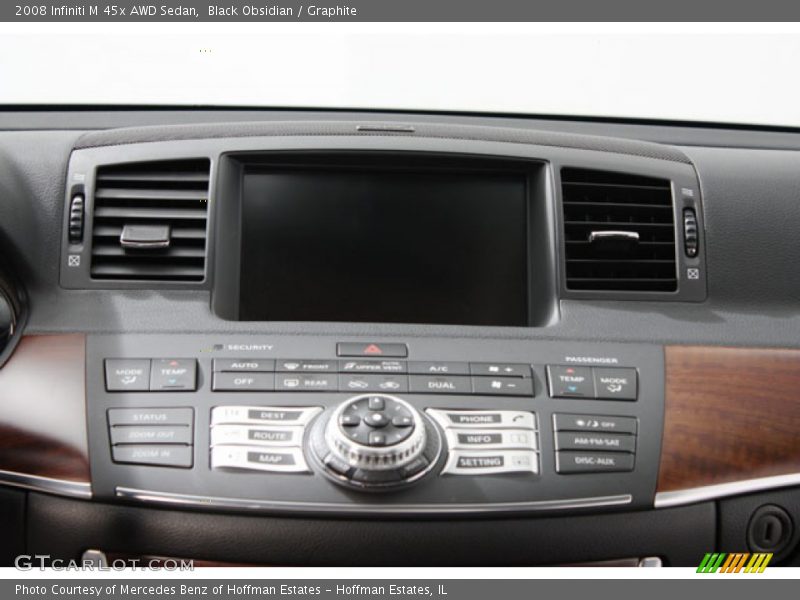 Black Obsidian / Graphite 2008 Infiniti M 45x AWD Sedan