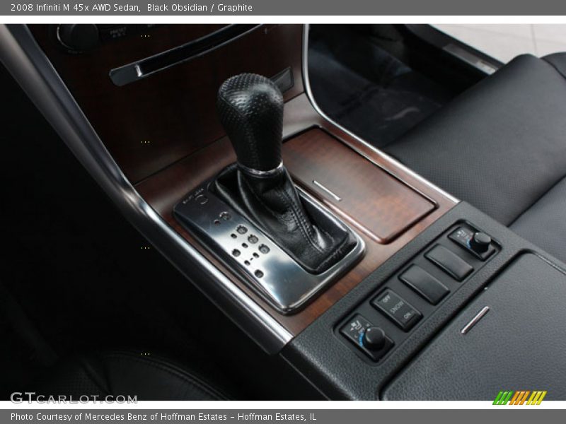 Black Obsidian / Graphite 2008 Infiniti M 45x AWD Sedan