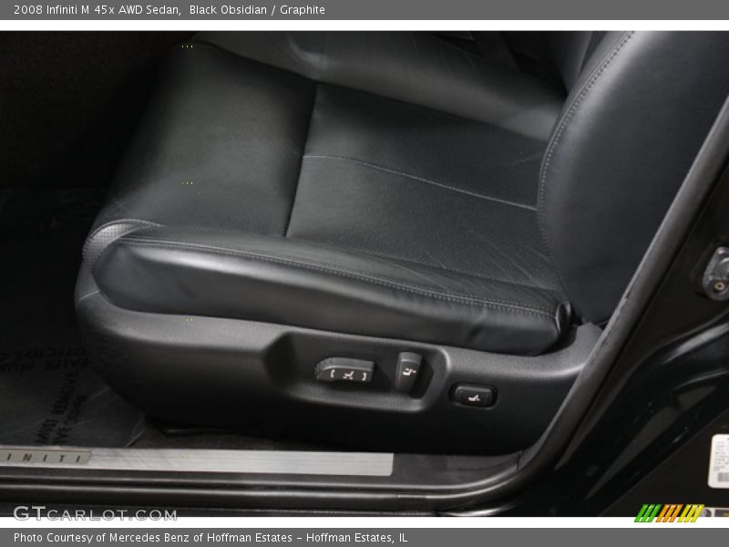 Black Obsidian / Graphite 2008 Infiniti M 45x AWD Sedan