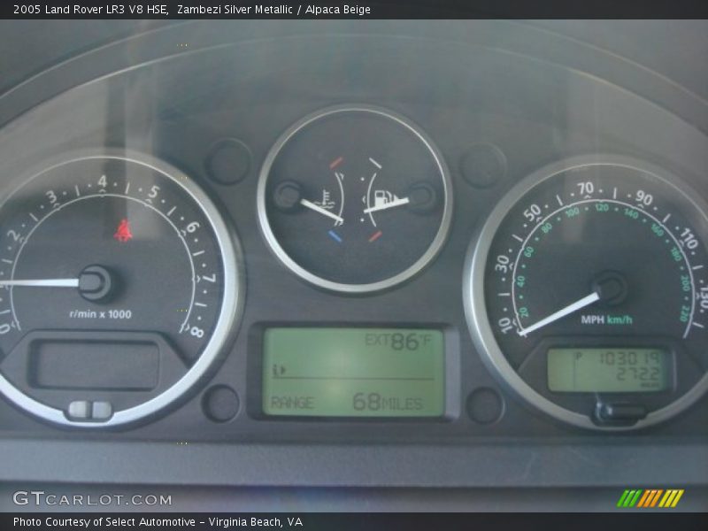 Zambezi Silver Metallic / Alpaca Beige 2005 Land Rover LR3 V8 HSE