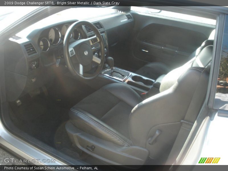 Bright Silver Metallic / Dark Slate Gray 2009 Dodge Challenger SRT8