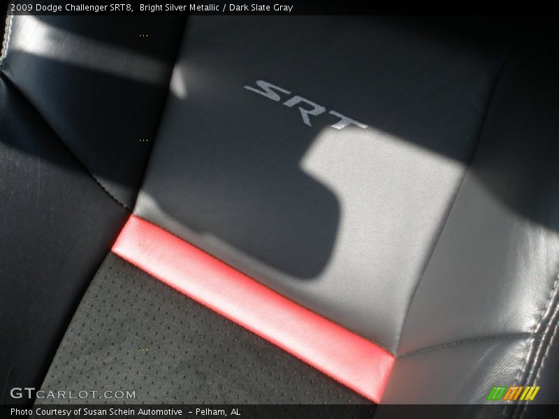 Bright Silver Metallic / Dark Slate Gray 2009 Dodge Challenger SRT8