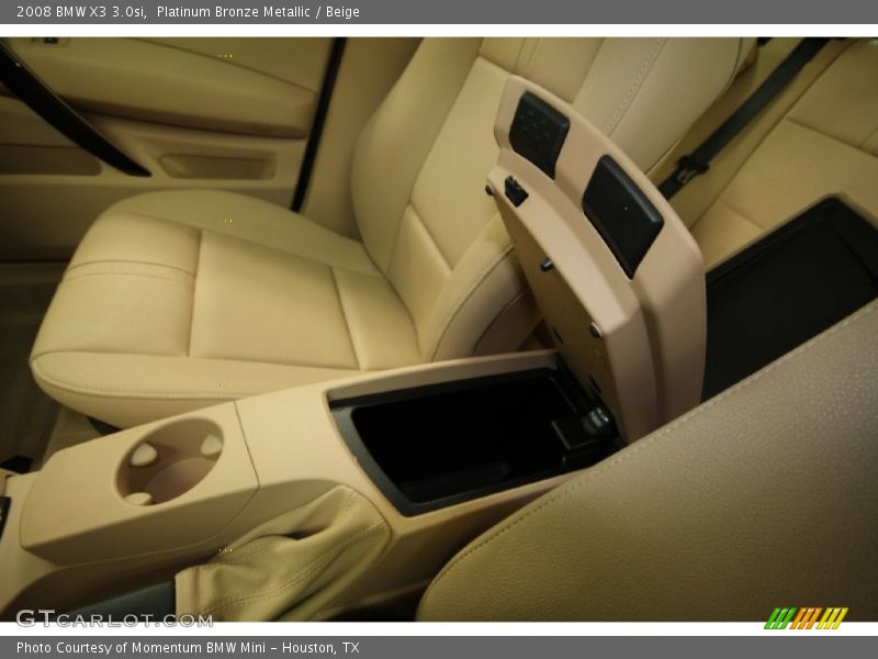 Platinum Bronze Metallic / Beige 2008 BMW X3 3.0si