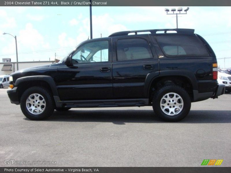 Black / Gray/Dark Charcoal 2004 Chevrolet Tahoe Z71 4x4