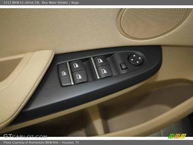 Blue Water Metallic / Beige 2012 BMW X3 xDrive 28i