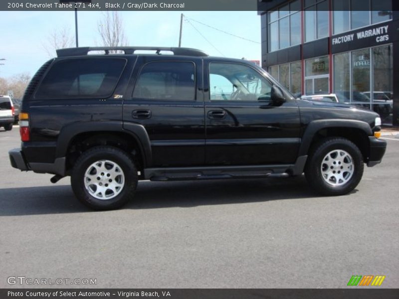 Black / Gray/Dark Charcoal 2004 Chevrolet Tahoe Z71 4x4