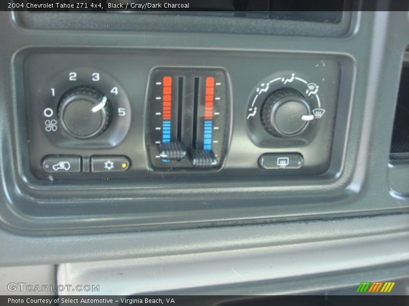 Black / Gray/Dark Charcoal 2004 Chevrolet Tahoe Z71 4x4