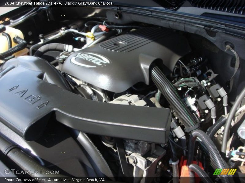 Black / Gray/Dark Charcoal 2004 Chevrolet Tahoe Z71 4x4