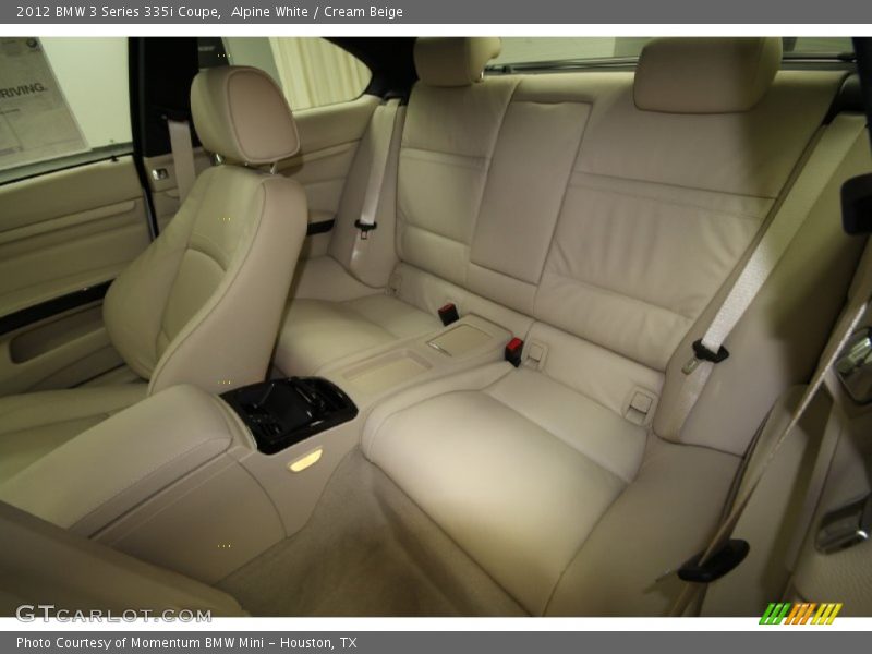 Alpine White / Cream Beige 2012 BMW 3 Series 335i Coupe
