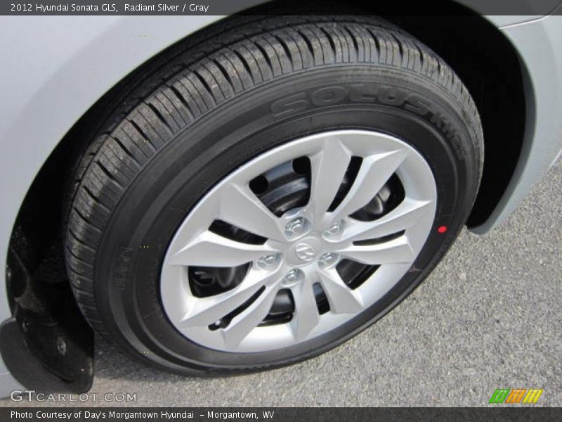 Radiant Silver / Gray 2012 Hyundai Sonata GLS