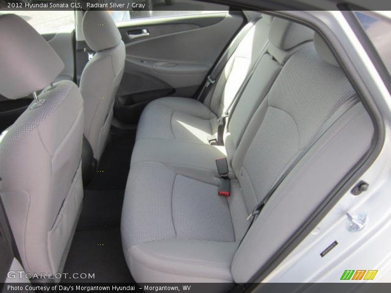 Radiant Silver / Gray 2012 Hyundai Sonata GLS