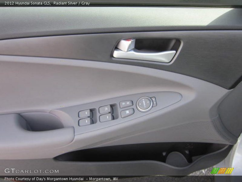 Radiant Silver / Gray 2012 Hyundai Sonata GLS
