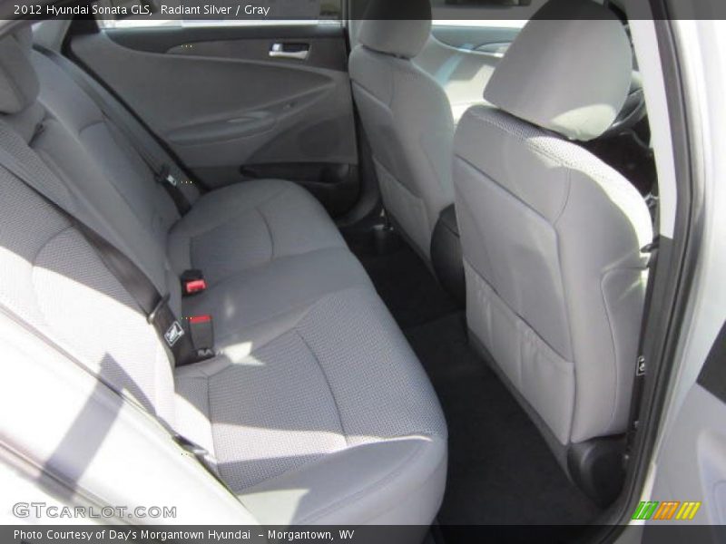 Radiant Silver / Gray 2012 Hyundai Sonata GLS