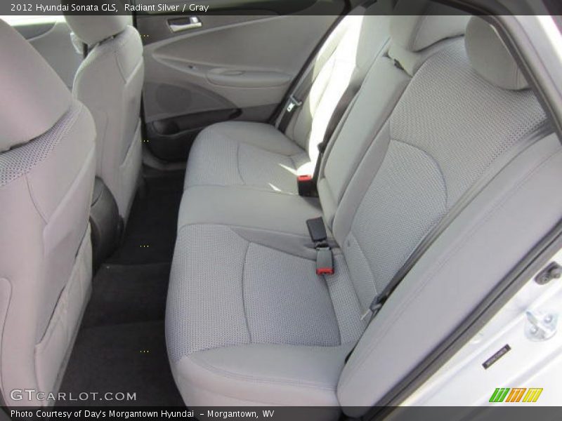 Radiant Silver / Gray 2012 Hyundai Sonata GLS