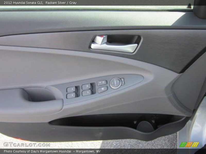 Radiant Silver / Gray 2012 Hyundai Sonata GLS