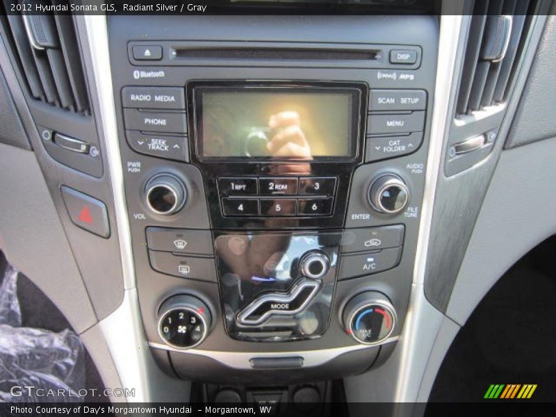 Radiant Silver / Gray 2012 Hyundai Sonata GLS
