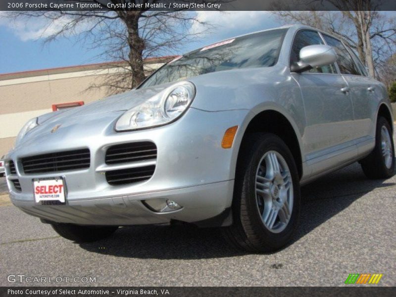 Crystal Silver Metallic / Stone/Steel Grey 2006 Porsche Cayenne Tiptronic