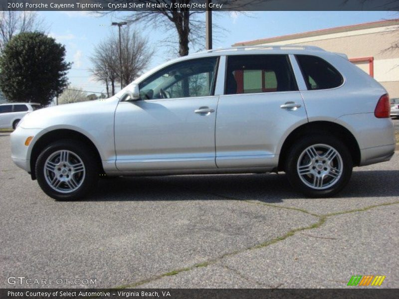 Crystal Silver Metallic / Stone/Steel Grey 2006 Porsche Cayenne Tiptronic