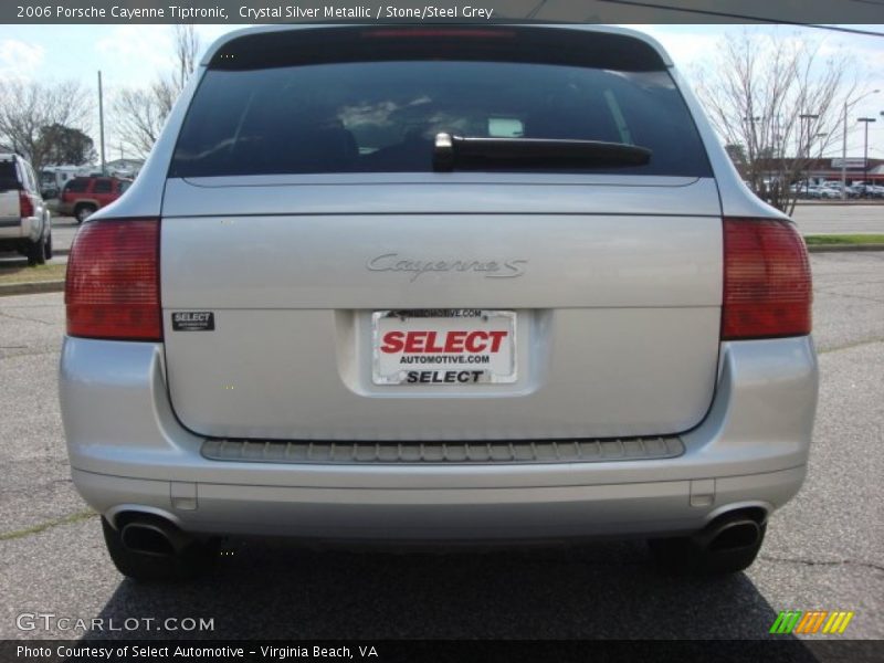 Crystal Silver Metallic / Stone/Steel Grey 2006 Porsche Cayenne Tiptronic