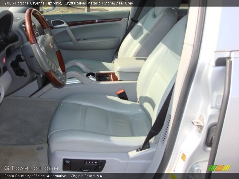Crystal Silver Metallic / Stone/Steel Grey 2006 Porsche Cayenne Tiptronic