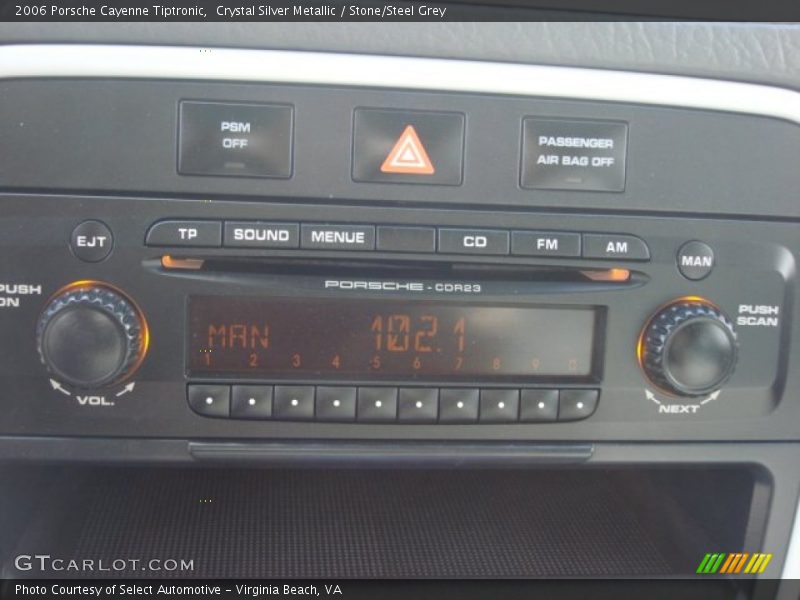 Audio System of 2006 Cayenne Tiptronic
