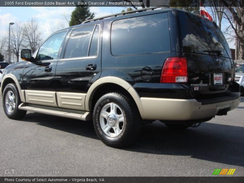 Black Clearcoat / Medium Parchment 2005 Ford Expedition Eddie Bauer 4x4