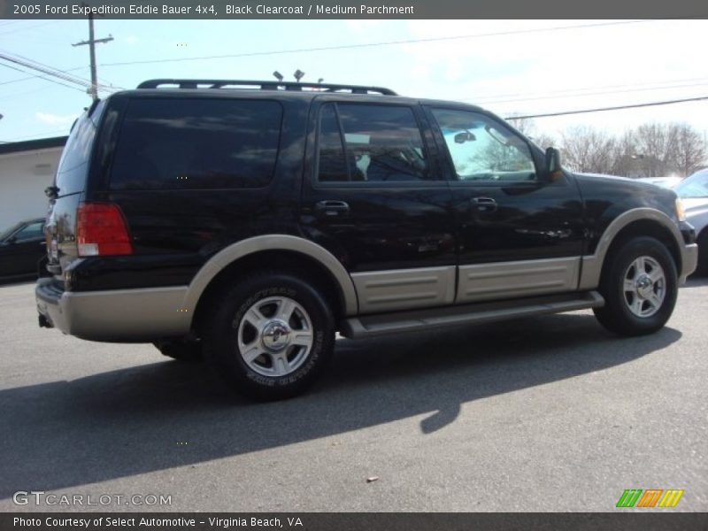 Black Clearcoat / Medium Parchment 2005 Ford Expedition Eddie Bauer 4x4