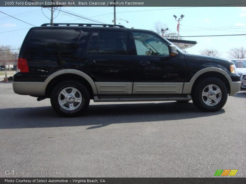 Black Clearcoat / Medium Parchment 2005 Ford Expedition Eddie Bauer 4x4