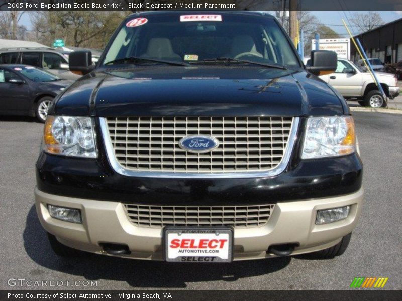 Black Clearcoat / Medium Parchment 2005 Ford Expedition Eddie Bauer 4x4