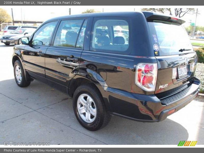 Nighthawk Black Pearl / Gray 2006 Honda Pilot LX