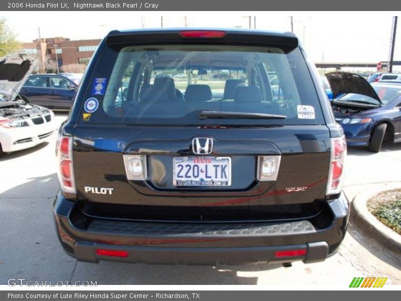 Nighthawk Black Pearl / Gray 2006 Honda Pilot LX