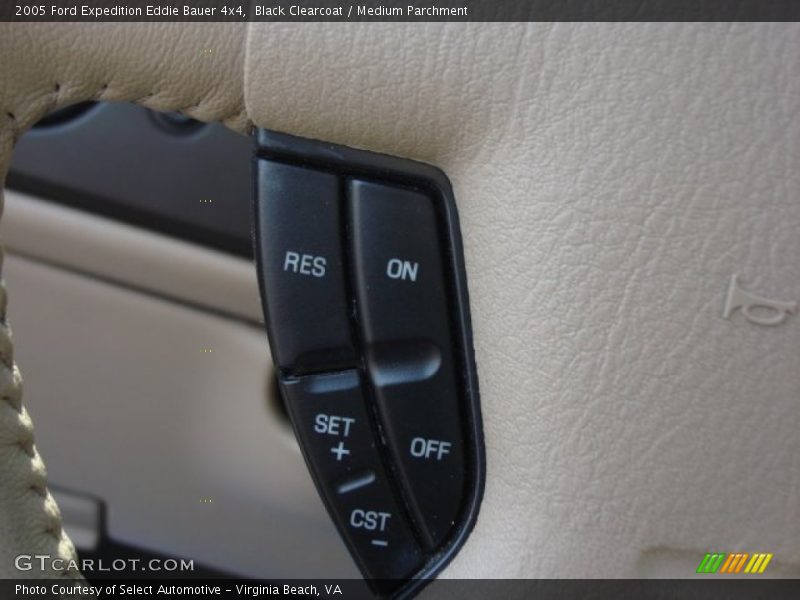 Black Clearcoat / Medium Parchment 2005 Ford Expedition Eddie Bauer 4x4