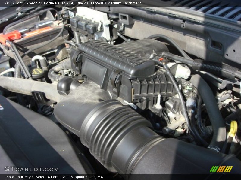 Black Clearcoat / Medium Parchment 2005 Ford Expedition Eddie Bauer 4x4