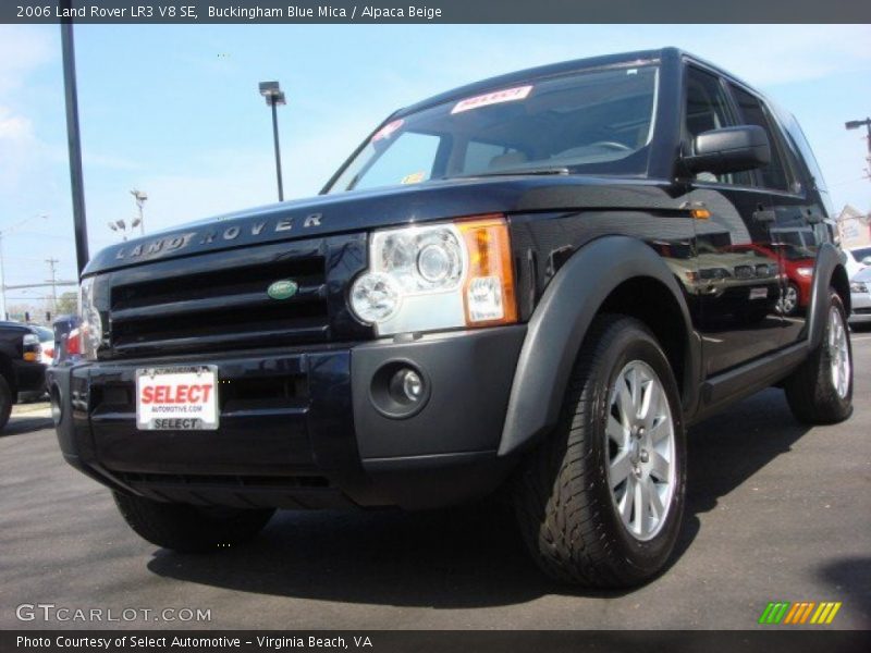 Buckingham Blue Mica / Alpaca Beige 2006 Land Rover LR3 V8 SE