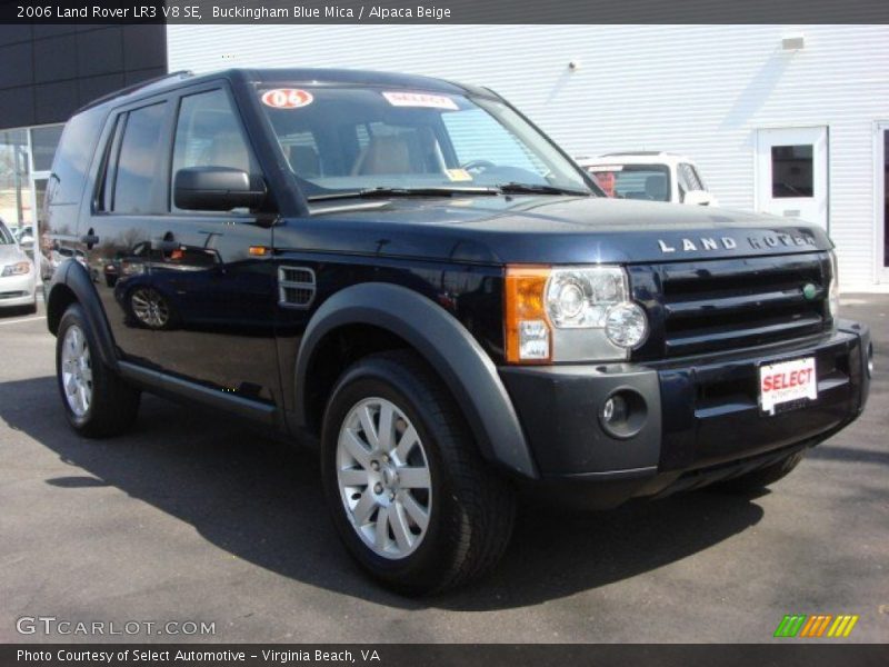 Buckingham Blue Mica / Alpaca Beige 2006 Land Rover LR3 V8 SE