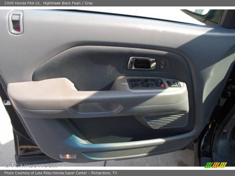 Nighthawk Black Pearl / Gray 2006 Honda Pilot LX