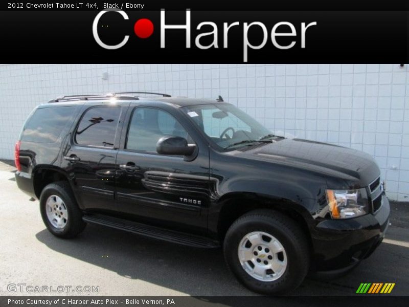 Black / Ebony 2012 Chevrolet Tahoe LT 4x4