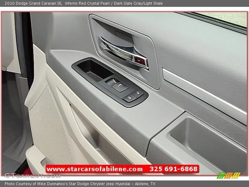 Inferno Red Crystal Pearl / Dark Slate Gray/Light Shale 2010 Dodge Grand Caravan SE