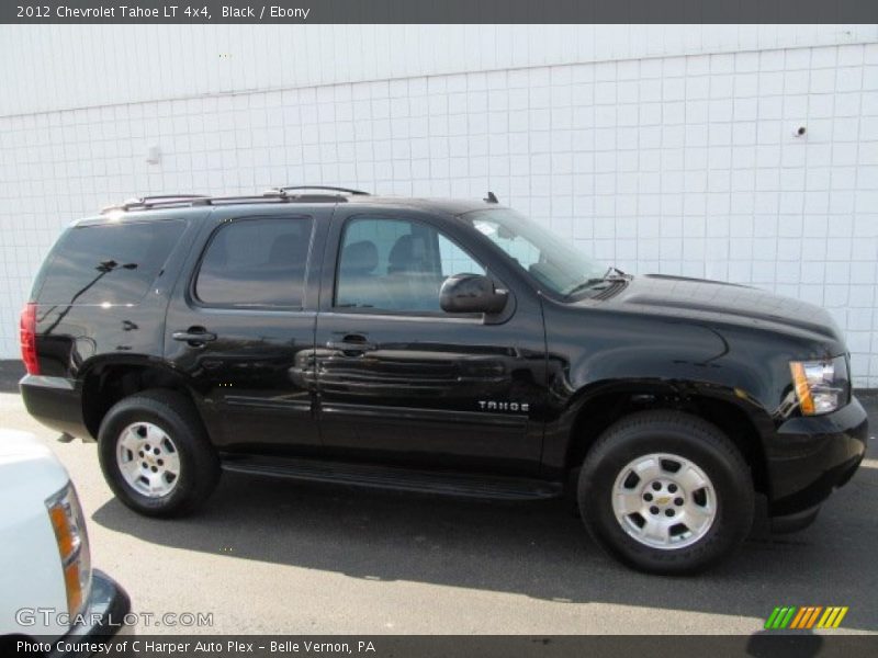 Black / Ebony 2012 Chevrolet Tahoe LT 4x4