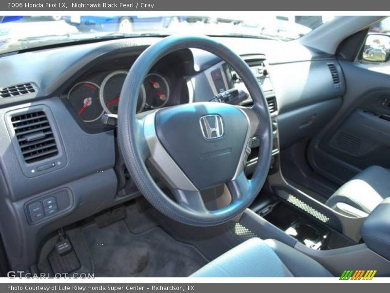 Nighthawk Black Pearl / Gray 2006 Honda Pilot LX